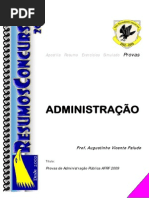 PROVA RESOLVIDA Administracao Publica