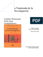 Ruth Sautu Acerca de Que Es y No Es Investigacion Cientifica en Ciencias Sociales