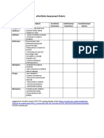 ePortfolio Assessment Rubric