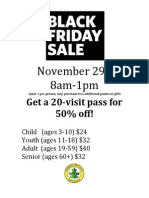 WCCPR Black Friday Sale 2013