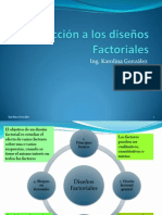 Diseño Factorial - Clase