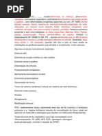 Evoluções para estágio