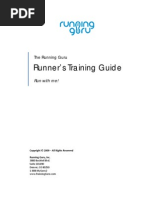 Runner’s Training Guide