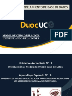 Unidad 1 NÂ°5 Modelo Entidad-RelaciÃ N Identificando Relaciones