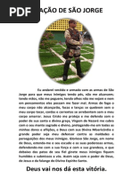 ORAÇÃO DE SÃO JORGE