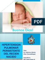 Hipertension Pulmonar Persistente Del Recien Nacido
