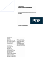 Oxford Handbook of Commercial Correspondence