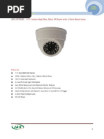 JCC-IR700D: CCTV IR Dome Camera