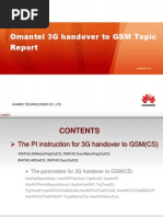 Omantel 3G Handover To GSM Topic: Huawei Technologies Co., LTD