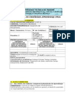 Syllabus Desarrollo Del Pensamiento MECANICA