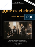 Qué es el cine - Bazin