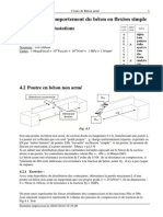 4 Comportement en Flexion Simple