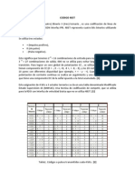 Codificacion de Linea