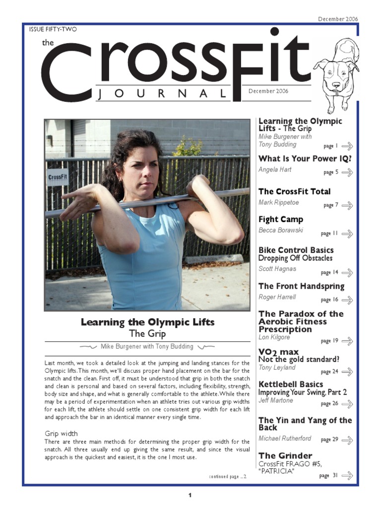 Snapshot of Recovery Journal For Crossfit Athletes
