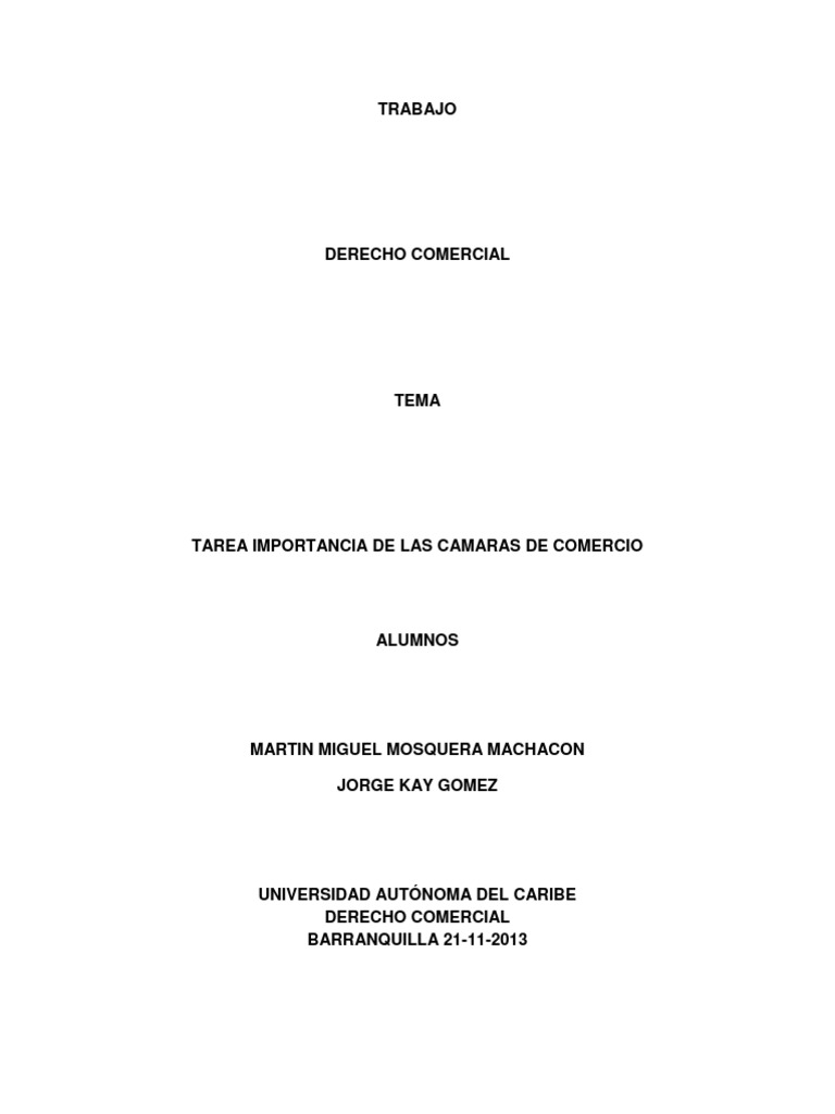 An Overview Of The Role And Functions Of Chambers Of Commerce In