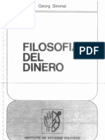 Simmel Filosofia Del Dinero Completo