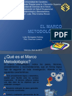 El Marco Metodológico. Exposición U