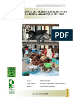 Informe Tráfico Fauna Silvestre 12/2008 - Elaborado Por ONG Pronaturaleza