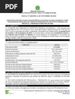 5831_Edital_186 Transfência externa e portador de diploma_2014_1_Cursos Superiores