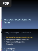 ANATOMIA RADIOLÓGICA DO TORAX