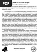 Panfleto 1 de Mayo Ujce