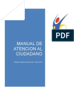 Manual de Atencion Al Ciudad a No