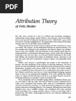 Attribution Theory 1