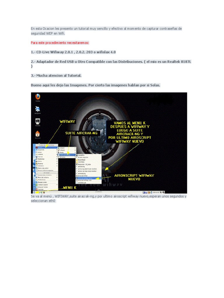 Adaptador wifi wifislax 7