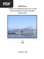 Download Proposal Pembesaran Ikan Nila Dan Patin Jaring Keramba Waduk Jatiluhur Purwakarta by Ceevz Batara Guru SN187888215 doc pdf