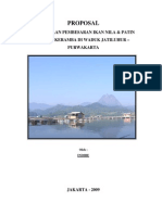 Proposal Pembesaran Ikan Nila Dan Patin Jaring Keramba Waduk Jatiluhur Purwakarta