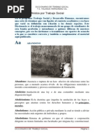 Diccionario de Trabajo Social