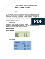 Evaluación curso virtual ISO 9126