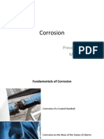 Corrosion: Presented by M.Logesh