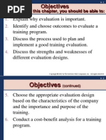 14 Sesion Training Evaluation