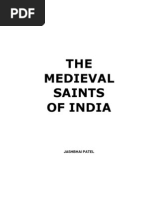 Download The Medieval Saints of India by Jashbhai Patel  by SSrinivasan Chinu Renu Khanna SN18790327 doc pdf