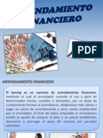 Exposicion de Arrendamiento Financiero