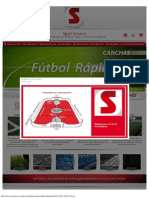 Construccion de Canchas Deportivas Futbol Rapido