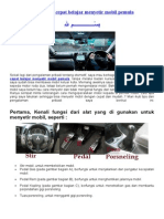 Download Panduan Mudah Dan Cepat Belajar Menyetir Mobil Pemula by Novianti Arif SN187914486 doc pdf