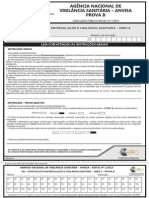 402 – ESPECIALISTA EM REGULAÇÃO E VIGILANCIA SANITARIA – PROVA B