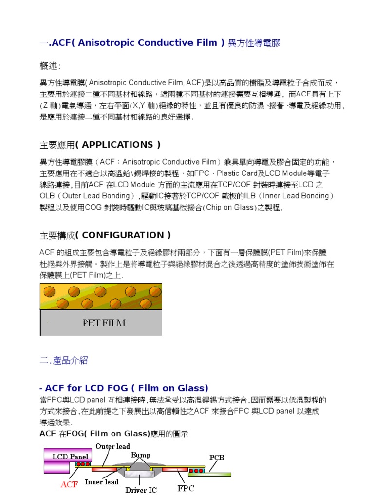 ACF應用 | PDF