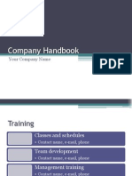 Company Handbook