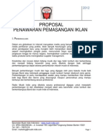 Download Contoh Proposal Penawaran Iklan by bibah61625 SN187919508 doc pdf