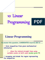 3 10 Linear Programming