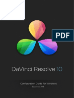 Davinci Resolve Windows Configuration Guide Oct 2013