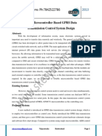 Dual-Microcontroller Based GPRS Data Transmission Control System Design