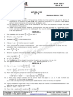 Mock20test2 XI 2k9