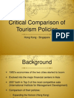 Tourism Policies HongKong Singapore