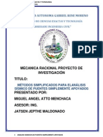 Proyecto Mecanica Racional