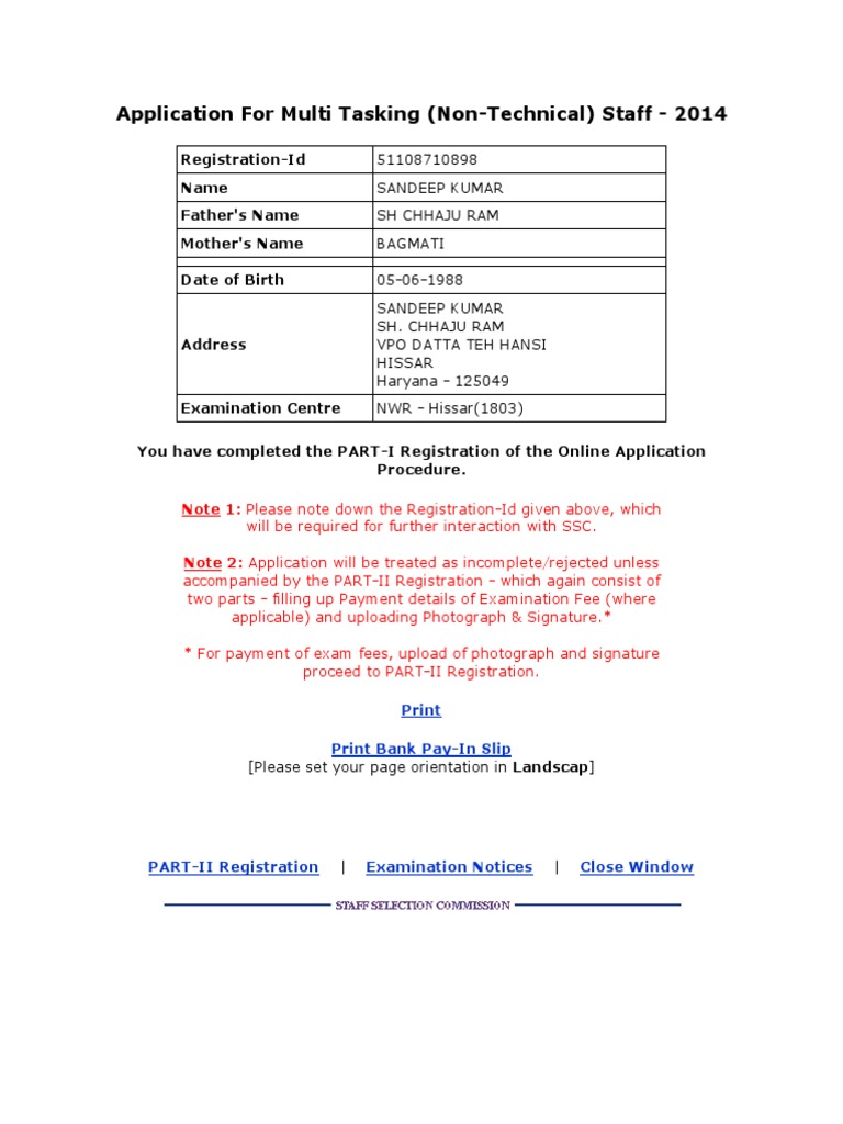 MTS Staff Application Guide | PDF