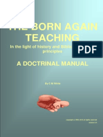 The Born Again Doctrine in The Light of History